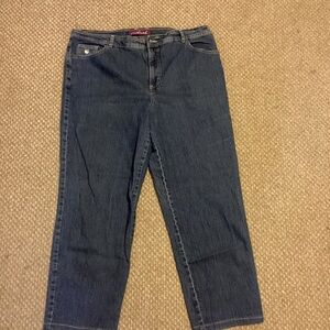 Gloria Vanderbilt Blue Straight Leg Jeans